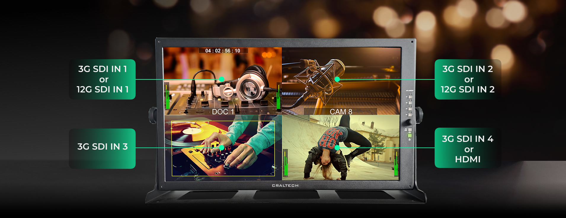Features LCD Monitors