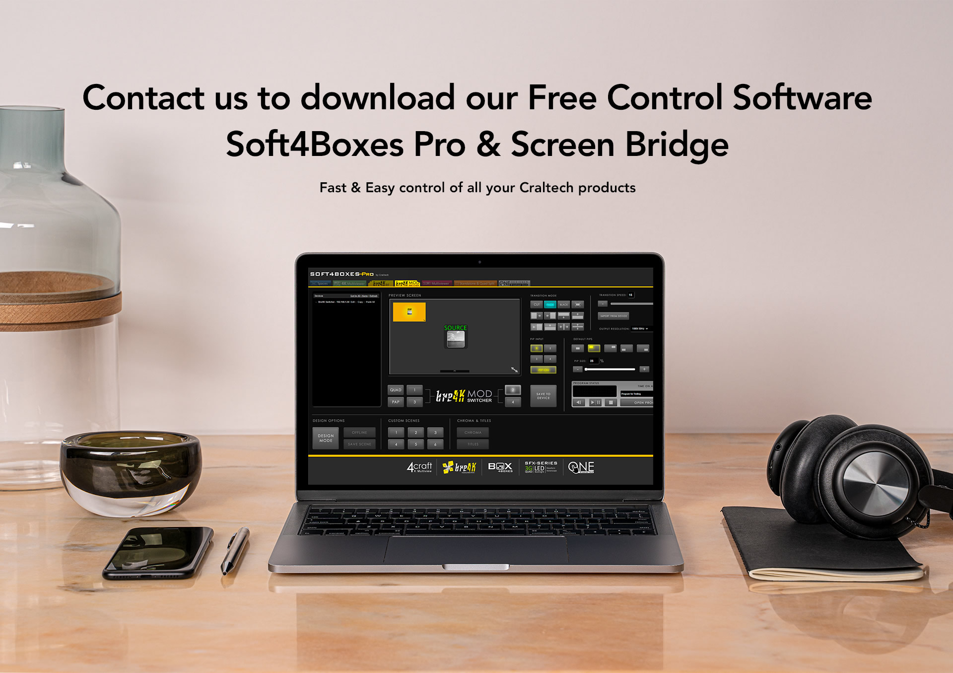 Free dowload Soft4Boxes & screen bridge