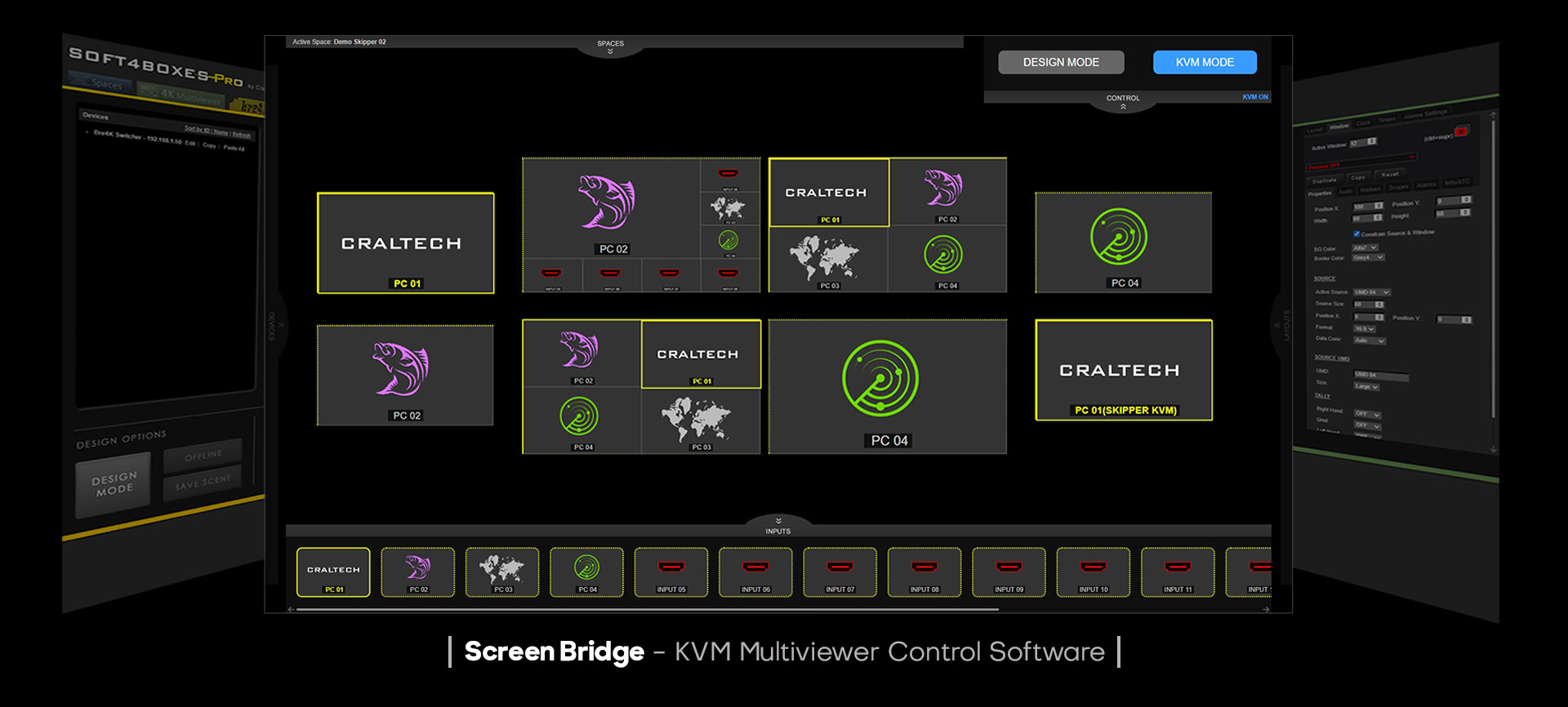 KVM Multiviewer switcher