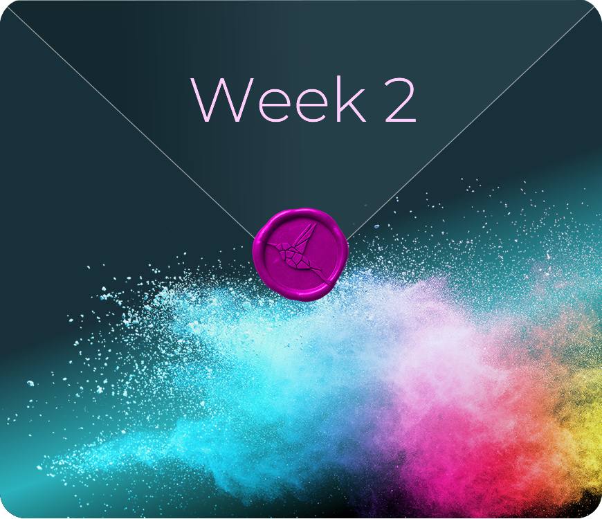 Advent Calendar second week envelope