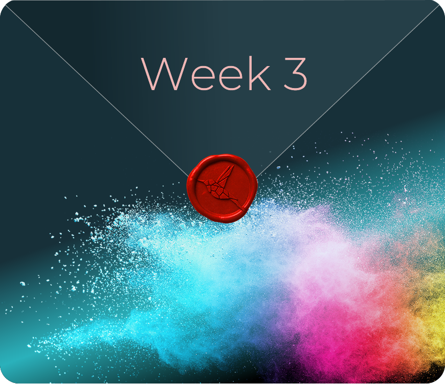 Advent Calendar third week envelope