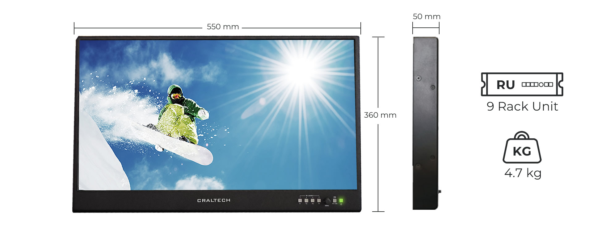 CM240B dimensions