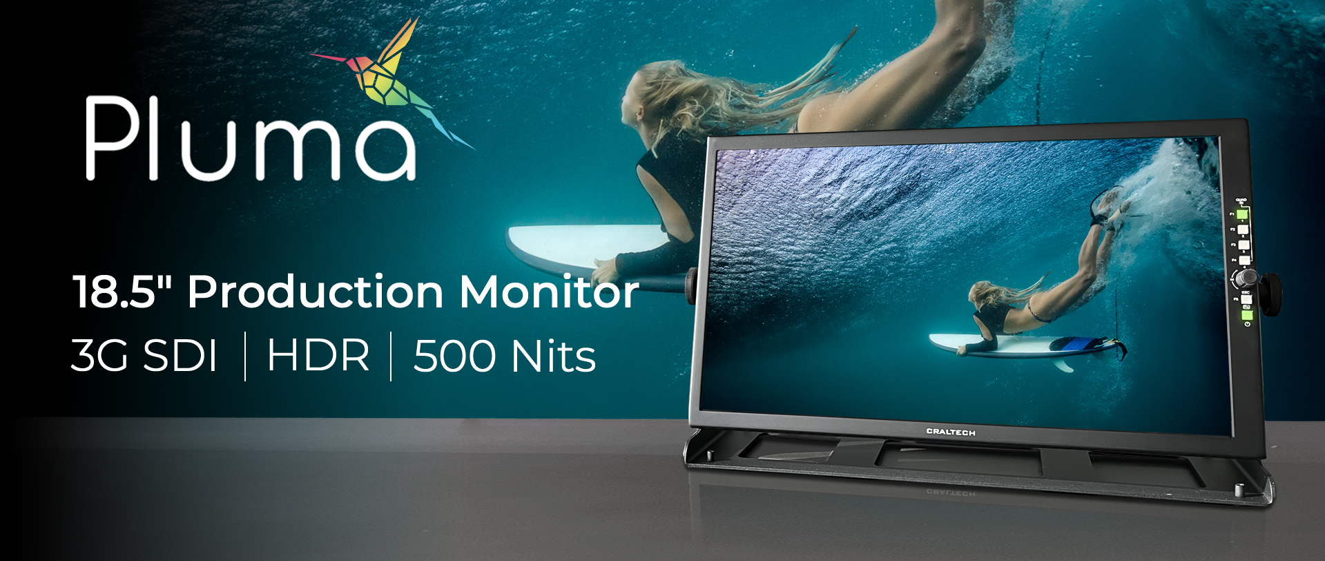 Professional 3G LCD Monitors Full HD 18