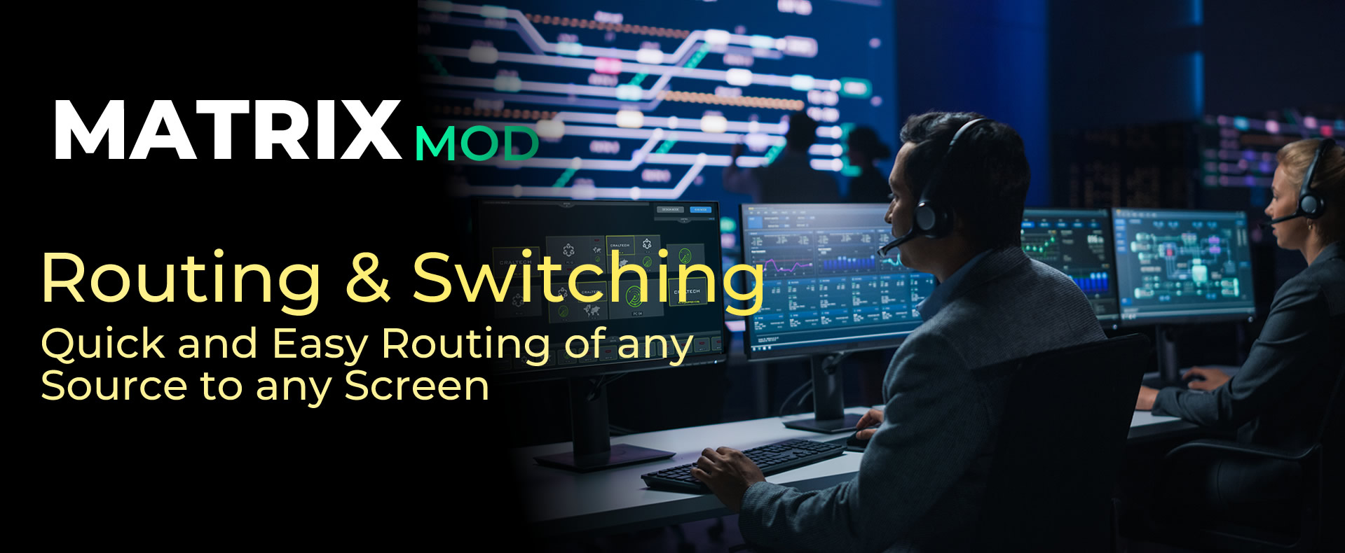 MODS KVM Multiviewer Matrix