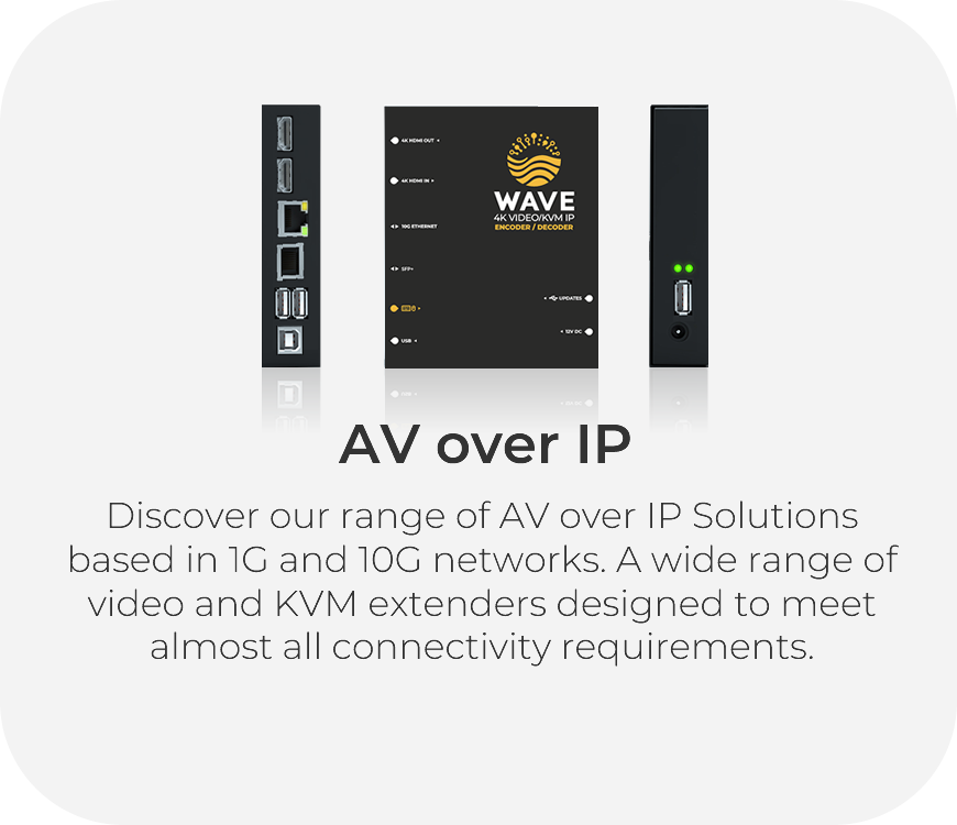 AV over IP SVDOE