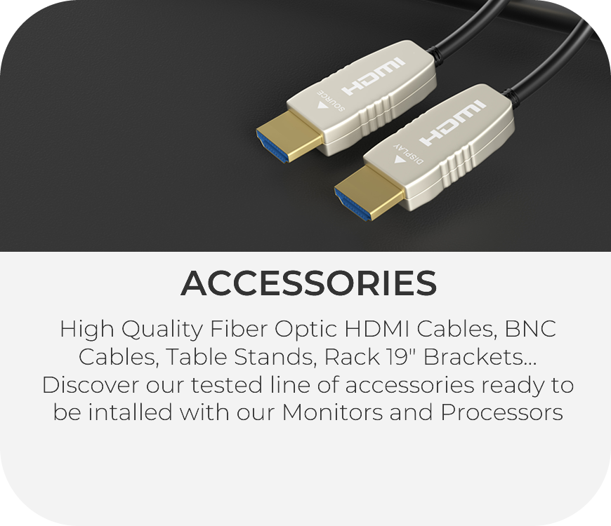 Accessories, cables Fiber Optic